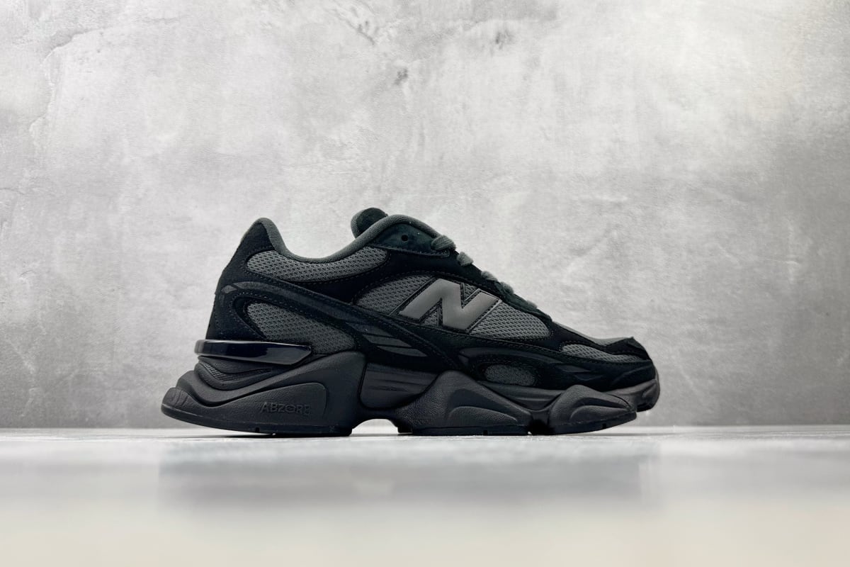 新百伦 New Balance NB 9060  黑灰 侧面实拍图