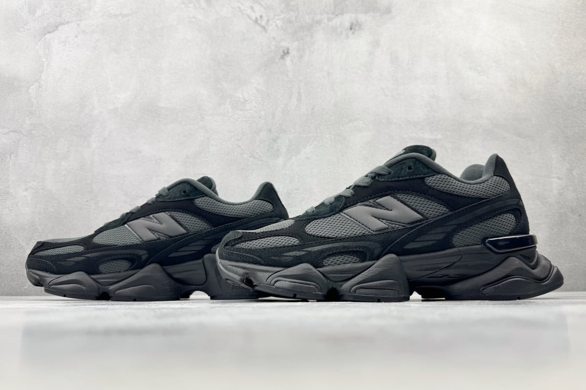 新百伦 New Balance NB 9060  黑灰 鞋跟实拍图