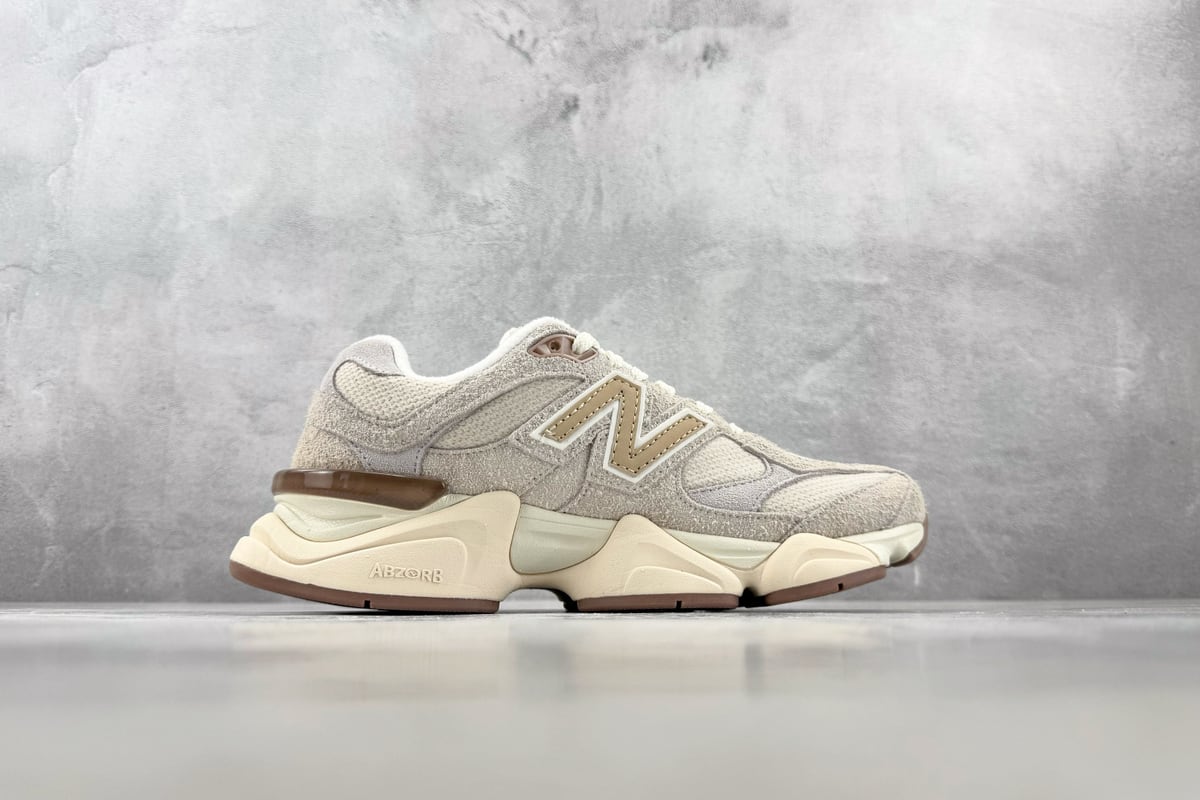 新百伦 New Balance NB 9060 纯原标杆 品质无敌 米色-实拍图2