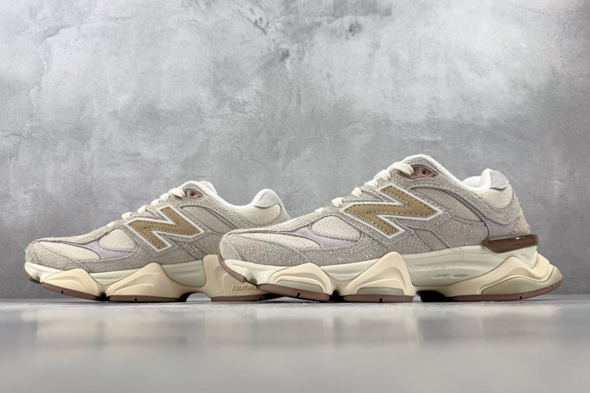 新百伦 New Balance NB 9060 纯原标杆 品质无敌 米色-实拍图5