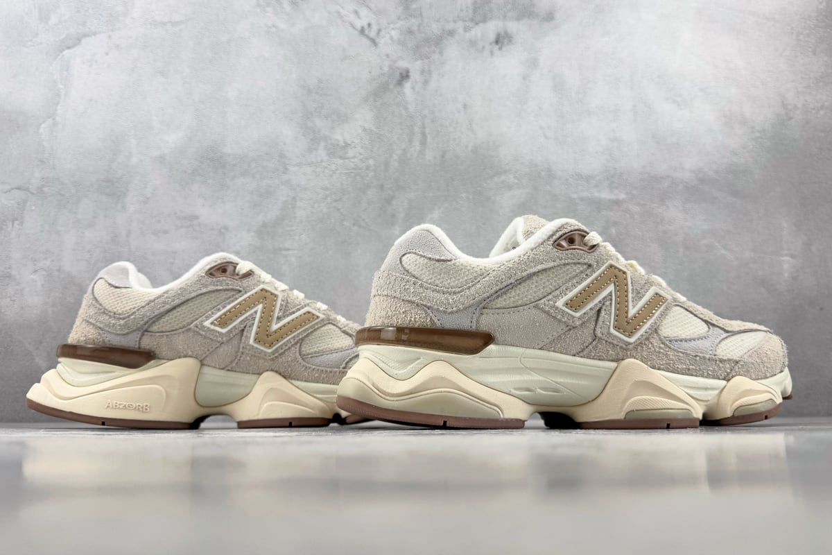 新百伦 New Balance NB 9060 纯原标杆 品质无敌 米色-实拍图6