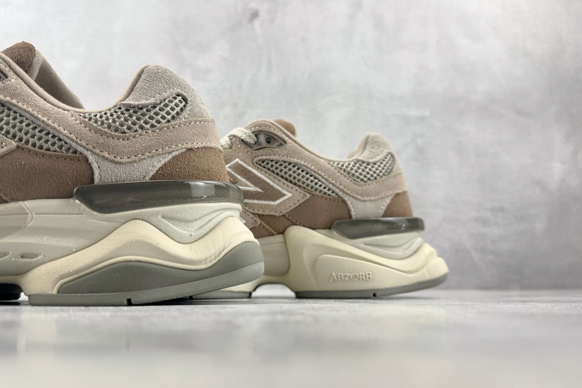新百伦 New Balance NB 9060 纯原标杆 品质无敌 灰棕-实拍图8