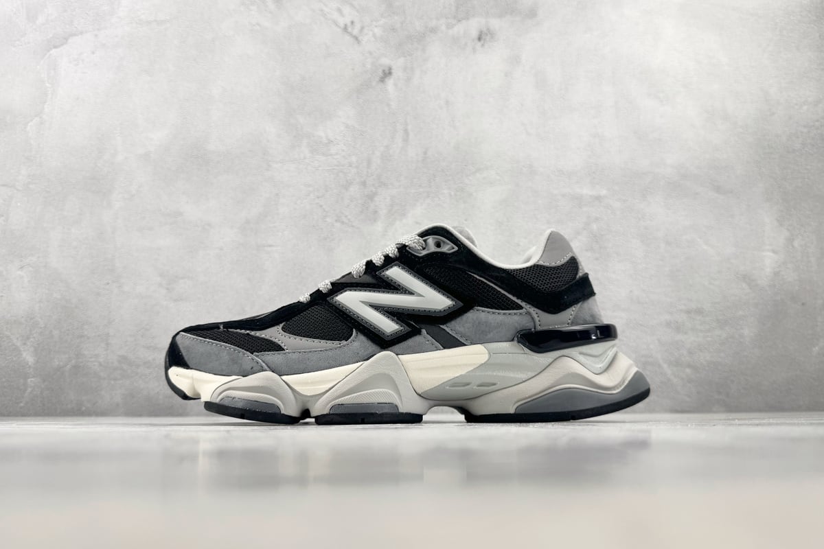 新百伦 New Balance NB 9060 纯原标杆 品质无敌 黑灰色-实拍图1