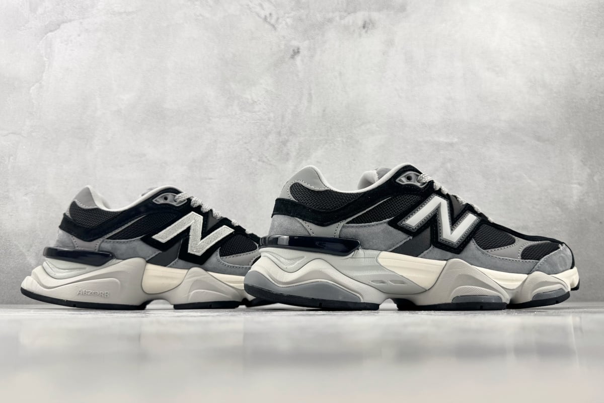 新百伦 New Balance NB 9060 纯原标杆 品质无敌 黑灰色-实拍图6