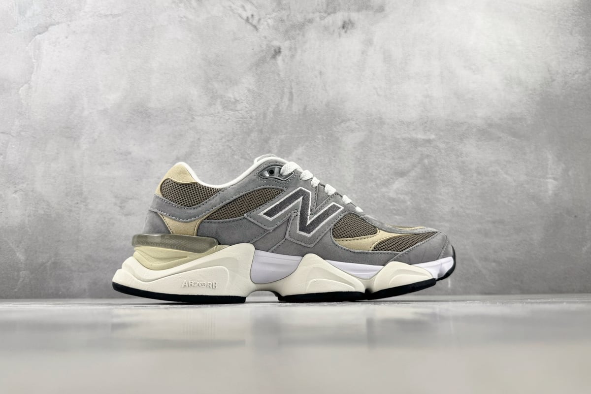 新百伦 New Balance NB 9060 纯原标杆 品质无敌 灰米-实拍图2