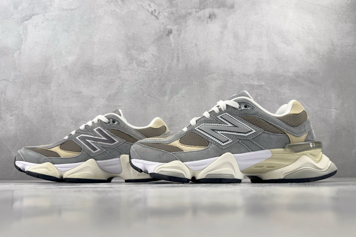 新百伦 New Balance NB 9060 纯原标杆 品质无敌 灰米-实拍图5