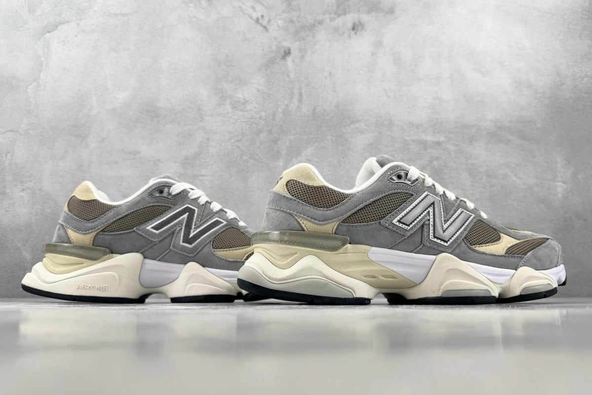 新百伦 New Balance NB 9060 纯原标杆 品质无敌 灰米-实拍图6