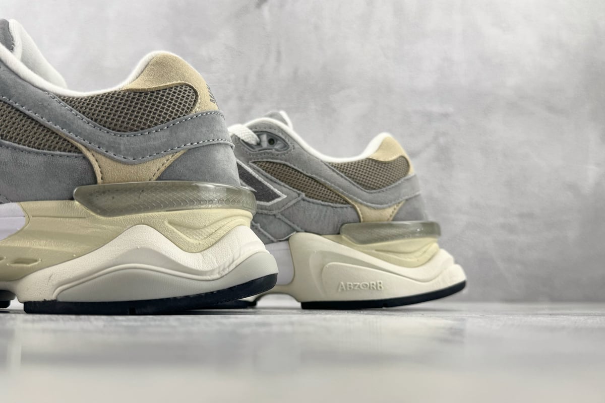 新百伦 New Balance NB 9060 纯原标杆 品质无敌 灰米-实拍图8