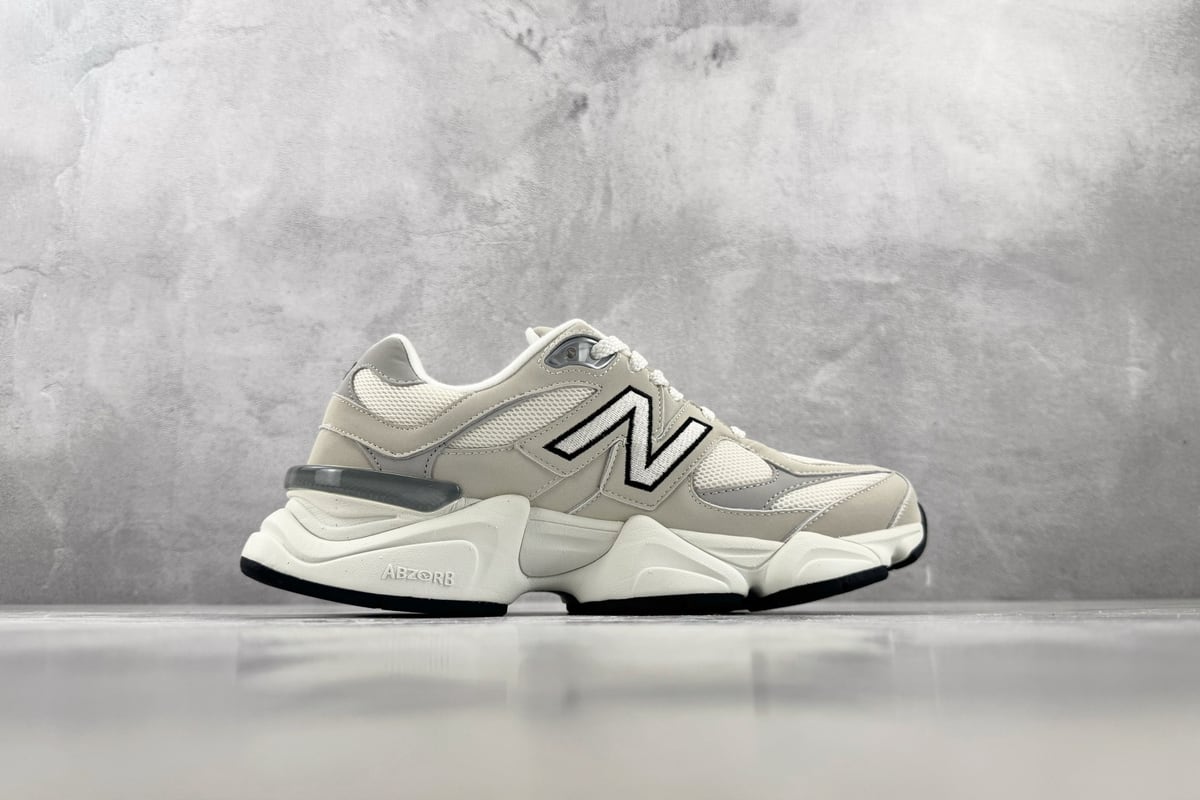 新百伦 New Balance NB 9060 纯原标杆 品质无敌 黑白灰-实拍图2