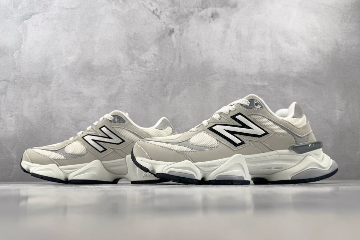 新百伦 New Balance NB 9060 纯原标杆 品质无敌 黑白灰-实拍图5