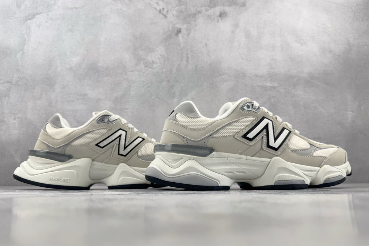 新百伦 New Balance NB 9060 纯原标杆 品质无敌 黑白灰-实拍图6