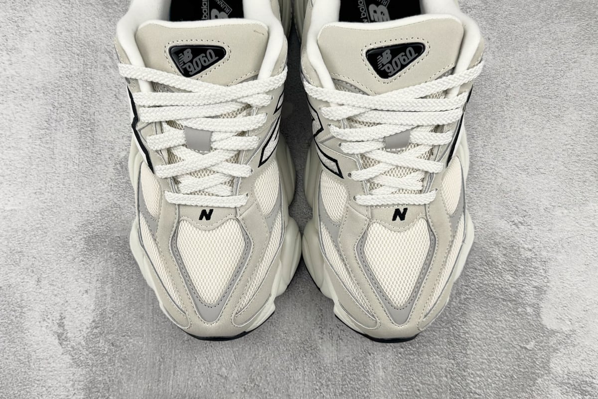 新百伦 New Balance NB 9060 纯原标杆 品质无敌 黑白灰-实拍图7