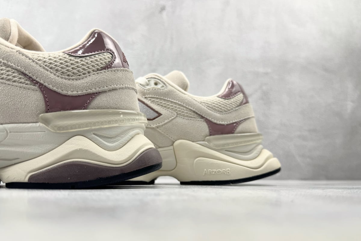 新百伦 New Balance NB 9060 灰色 银橙黄 上脚实拍图