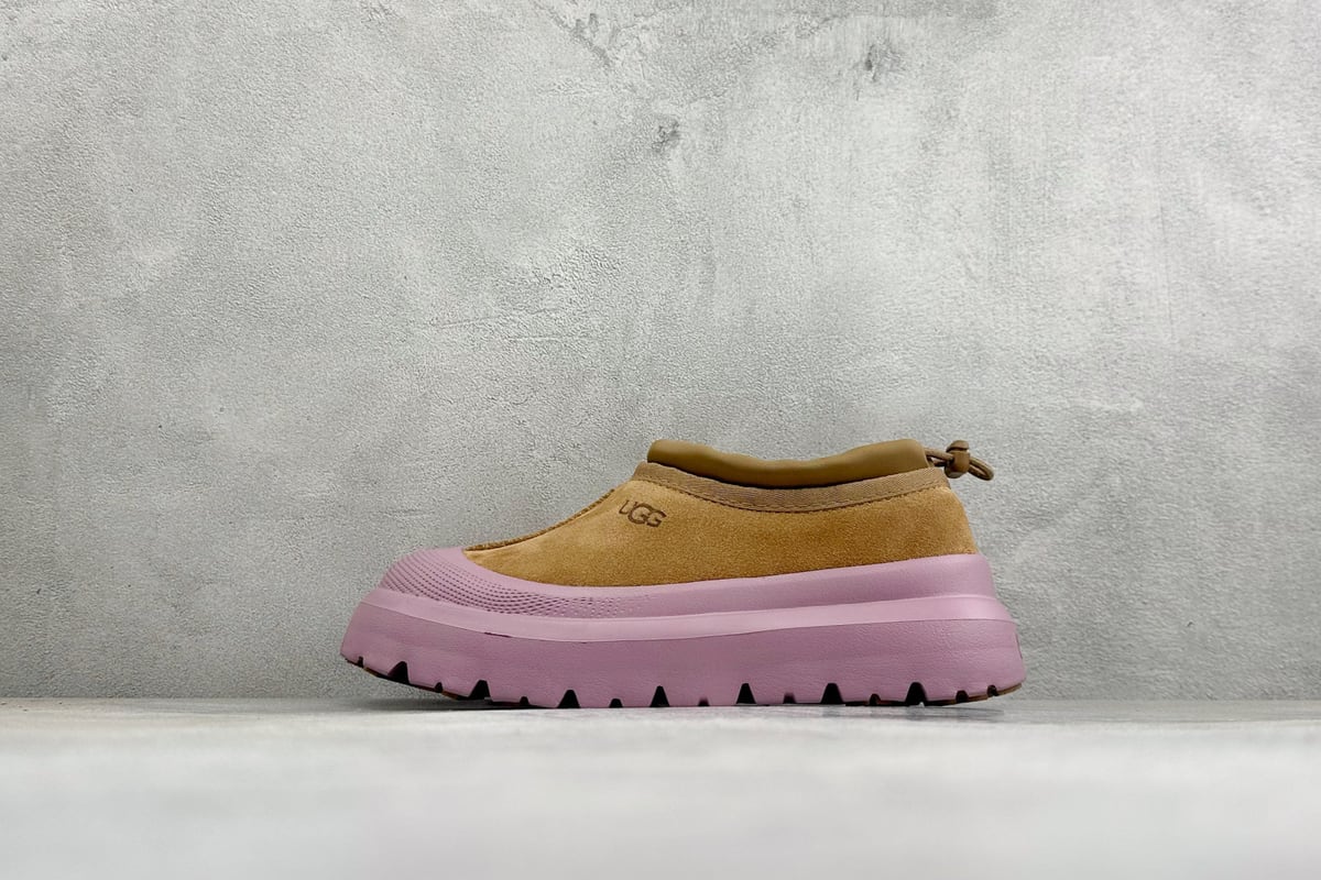 其他品牌 UGG Tasman Weather Hybrid 棕粉 正面实拍图