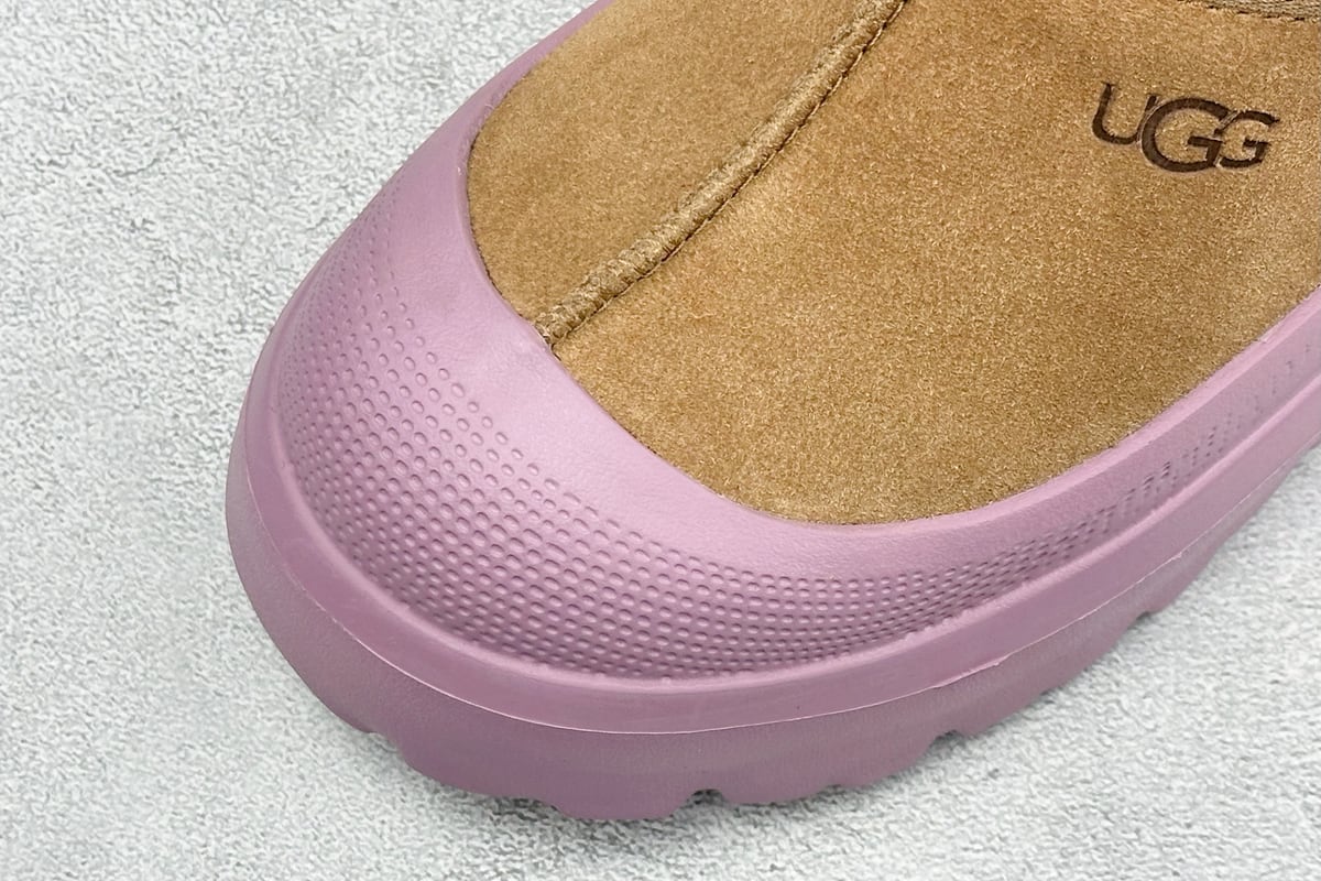 其他品牌 UGG Tasman Weather Hybrid 棕粉 鞋标实拍图