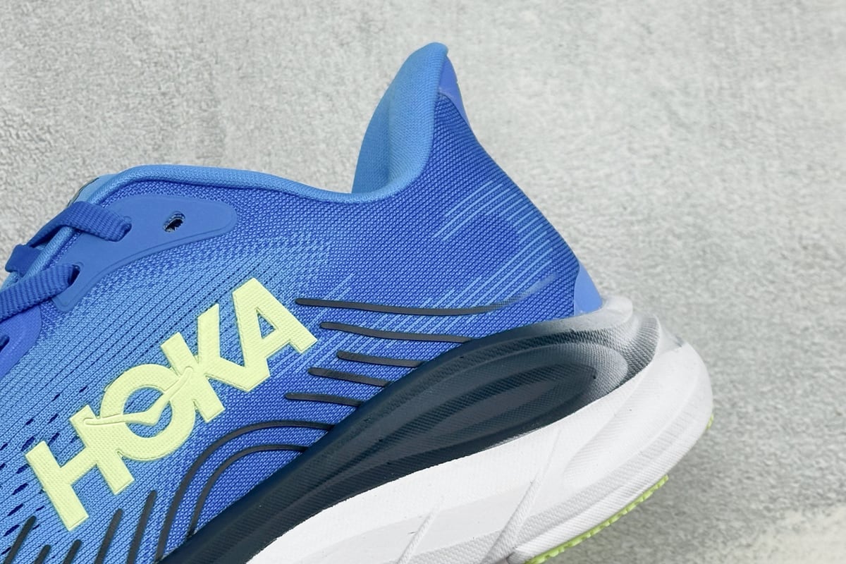 霍伽 HOKA ONE ONE M CLIFTON 11 轻量低帮户外越野跑鞋 蓝绿 细节实拍图