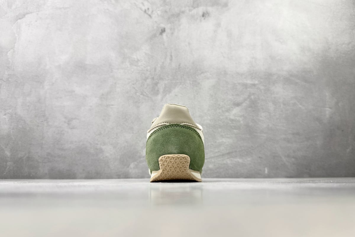 鬼塚虎 Onitsuka Tiger Runspark 米绿橙 细节实拍图