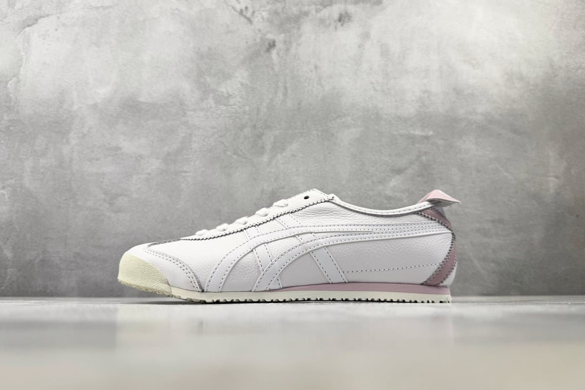鬼塚虎 Onitsuka Tiger MEXICO 66 云白色 正面实拍图