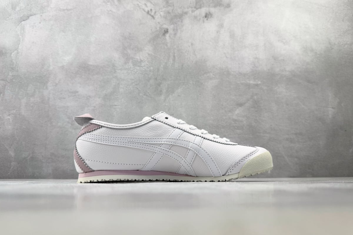 鬼塚虎 Onitsuka Tiger MEXICO 66 云白色 侧面实拍图