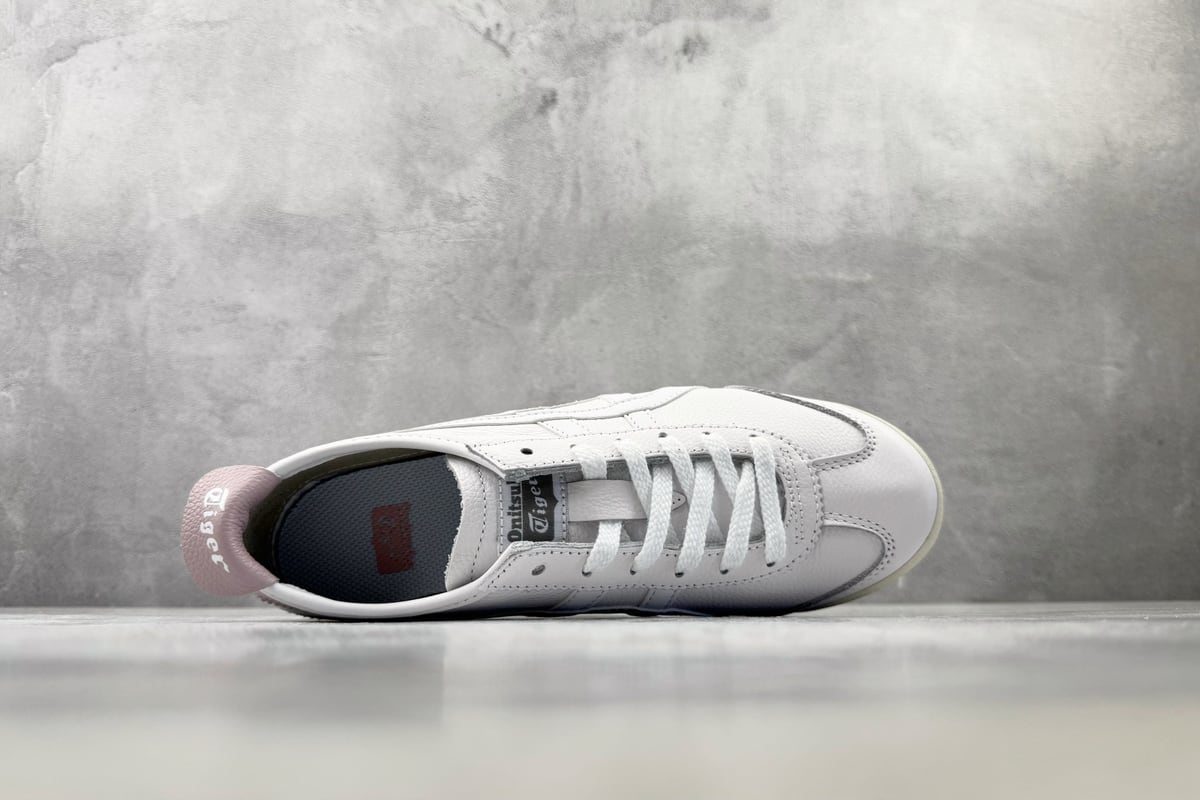 鬼塚虎 Onitsuka Tiger MEXICO 66 云白色 背面实拍图