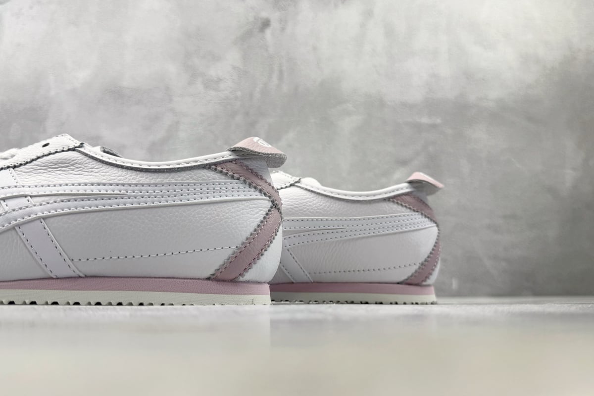 鬼塚虎 Onitsuka Tiger MEXICO 66 云白色 上脚实拍图