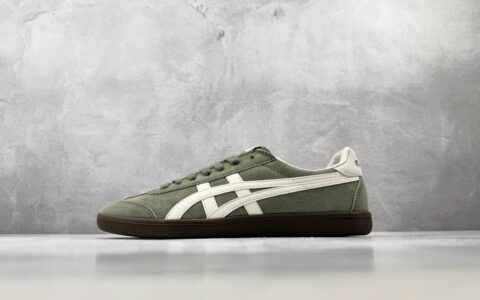 鬼塚虎Onitsuka Tiger Tokuten 绿白纯原版本 货号：1183C431-301