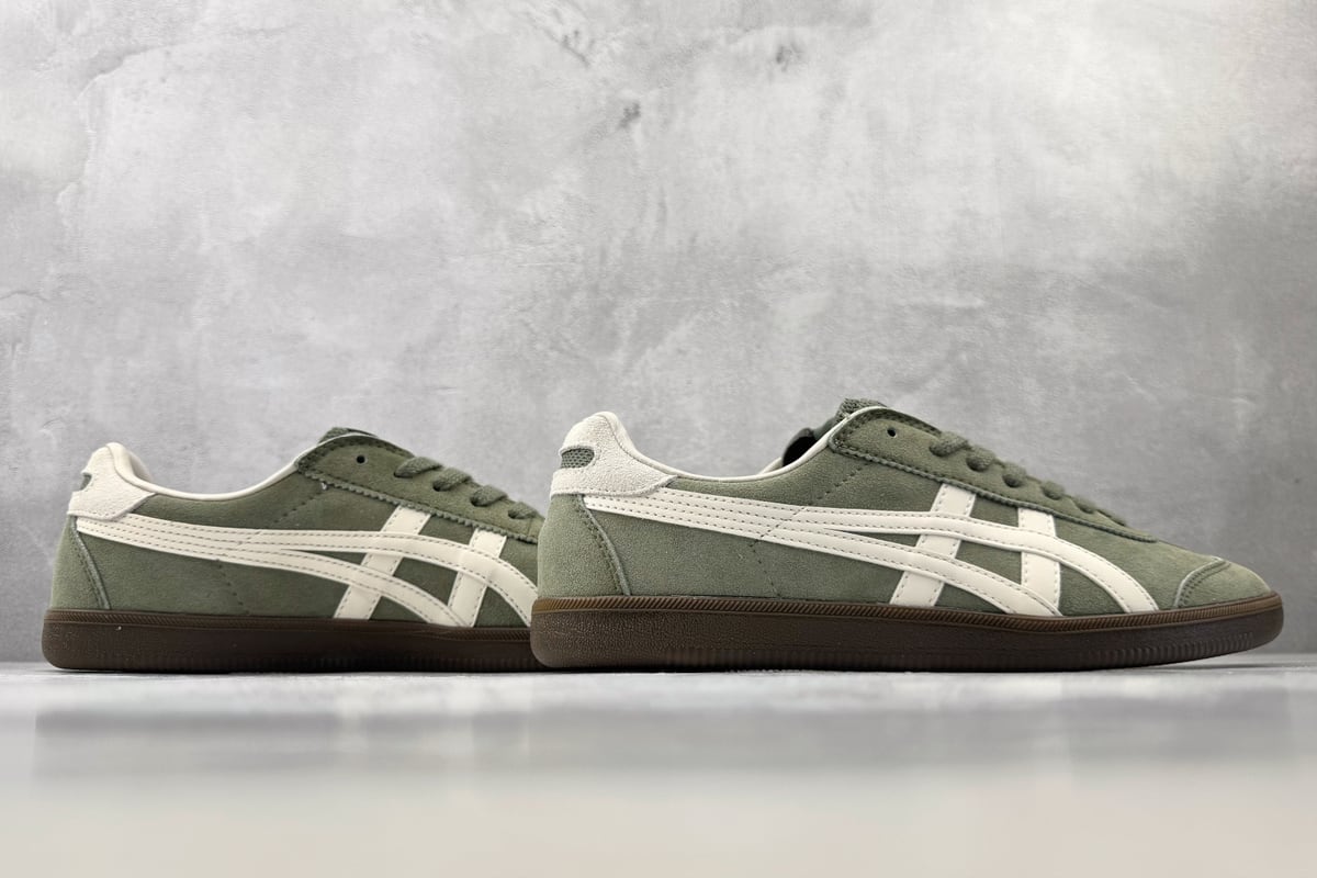 鬼塚虎 Onitsuka Tiger Tokuten 绿白 鞋底实拍图