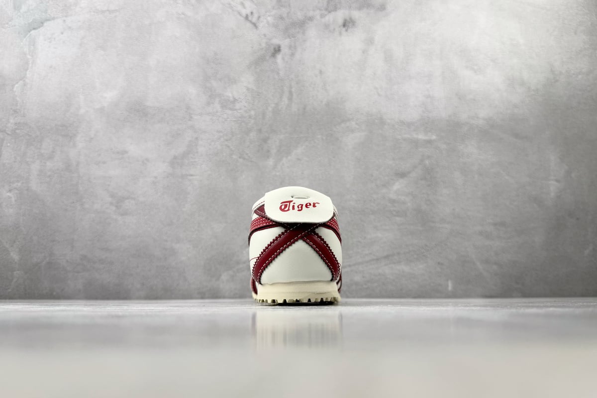 鬼塚虎 Onitsuka Tiger Mexico 66 米白红 细节实拍图