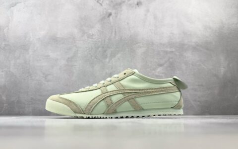 鬼塚虎Onitsuka Tiger Mexico 66 绿色纯原版本 货号：1183C769-300