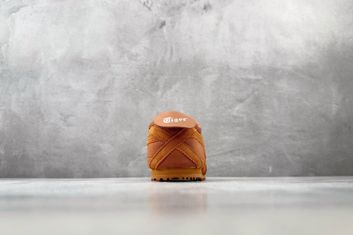 鬼塚虎 Onitsuka Tiger Mexico 66 锈橙色 细节实拍图
