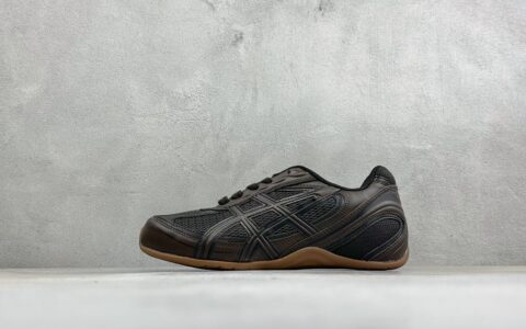 亚瑟士Asics Gel-PHAI Z 城市通勤薄底舒适运动休闲鞋黑白橙纯原版本 货号：1203B126-200
