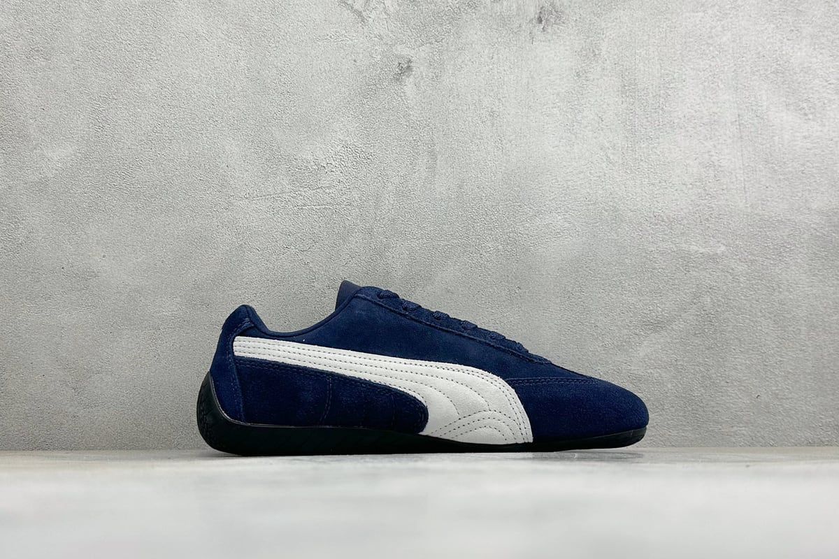 彪马 Puma Speedcet Etoile Wns 蓝白黑 侧面实拍图