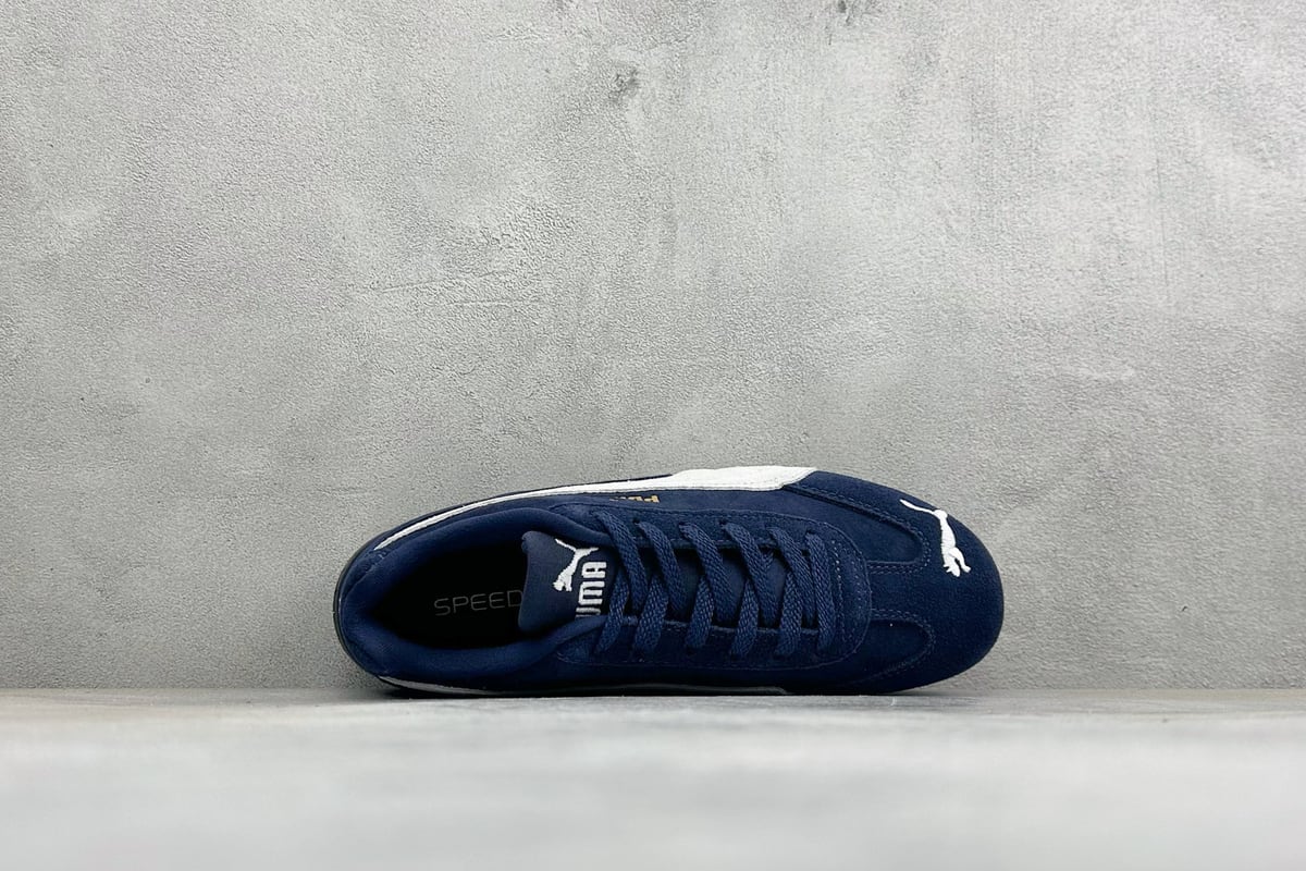 彪马 Puma Speedcet Etoile Wns 蓝白黑 背面实拍图