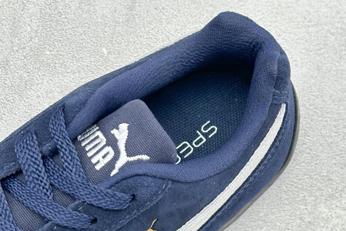 彪马 Puma Speedcet Etoile Wns 蓝白黑 上脚实拍图