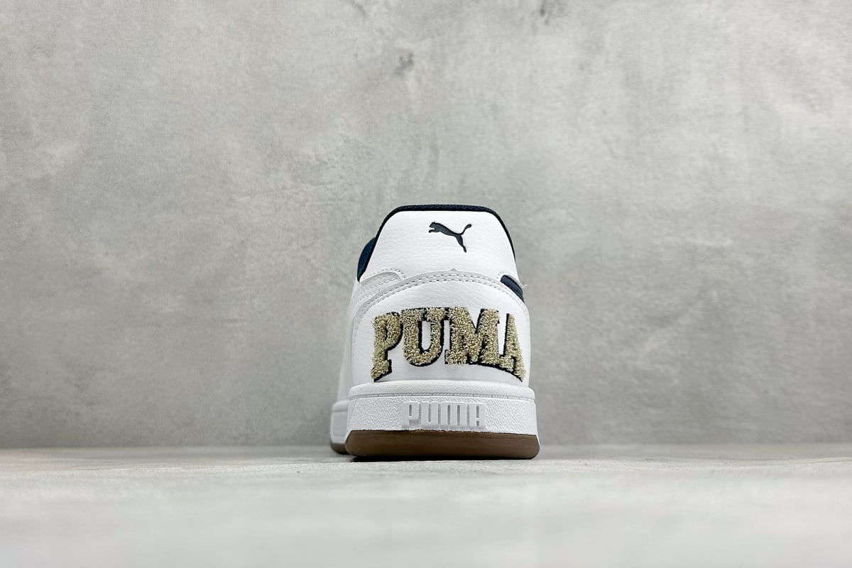 彪马 Puma Caven 2.0 Retro Club 防滑耐磨低帮德训板鞋 白黑 鞋底实拍图