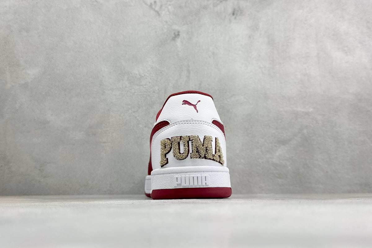 彪马 Puma Caven 2.0 Retro Club 防滑耐磨低帮德训板鞋 白红 鞋底实拍图
