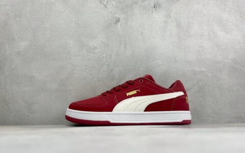 彪马Puma Caven 2.0 Retro Club 红黑纯原版本 货号：396463-13