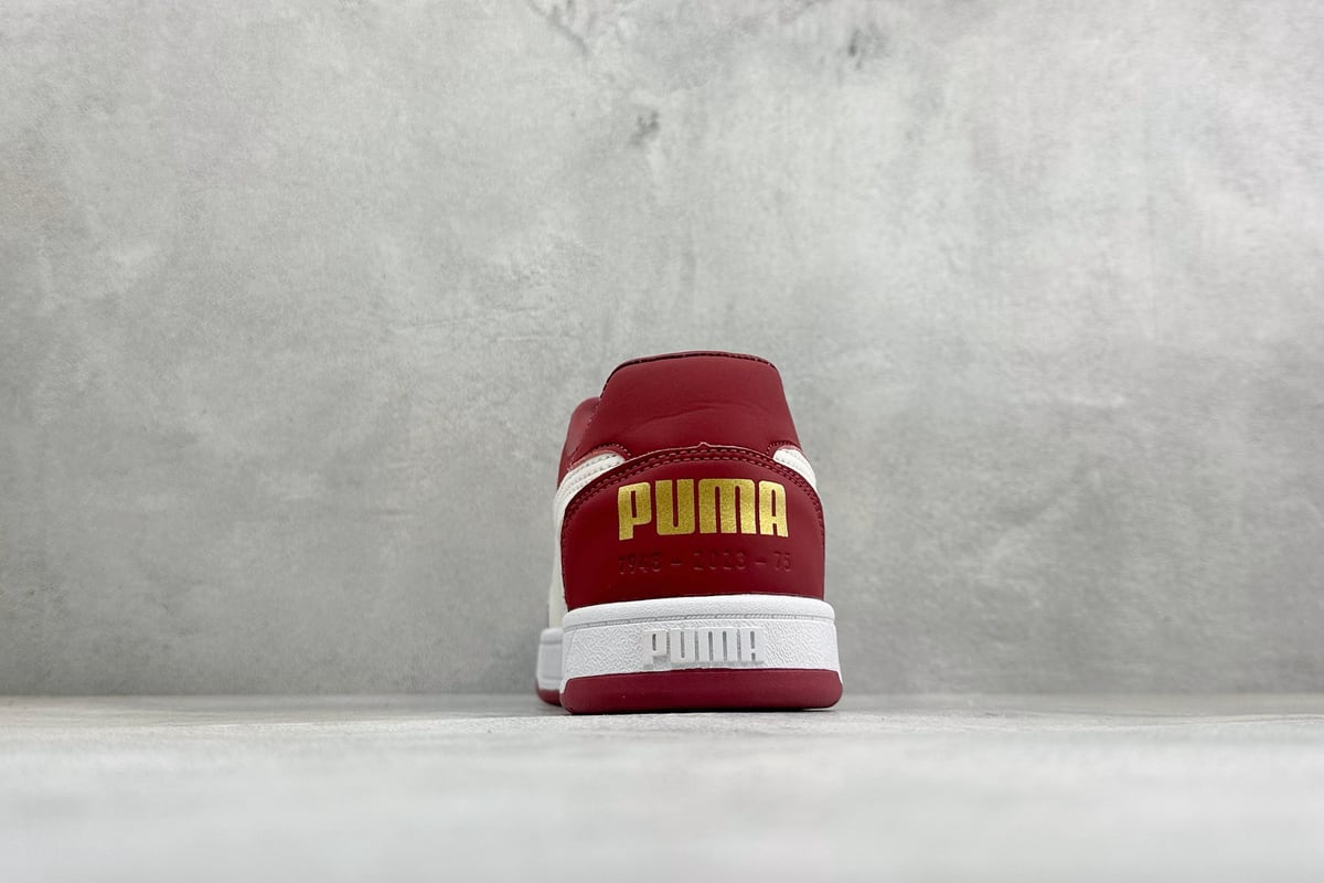 彪马 Puma Caven 2.0 Retro Club 防滑耐磨低帮德训板鞋 红黑 鞋底实拍图