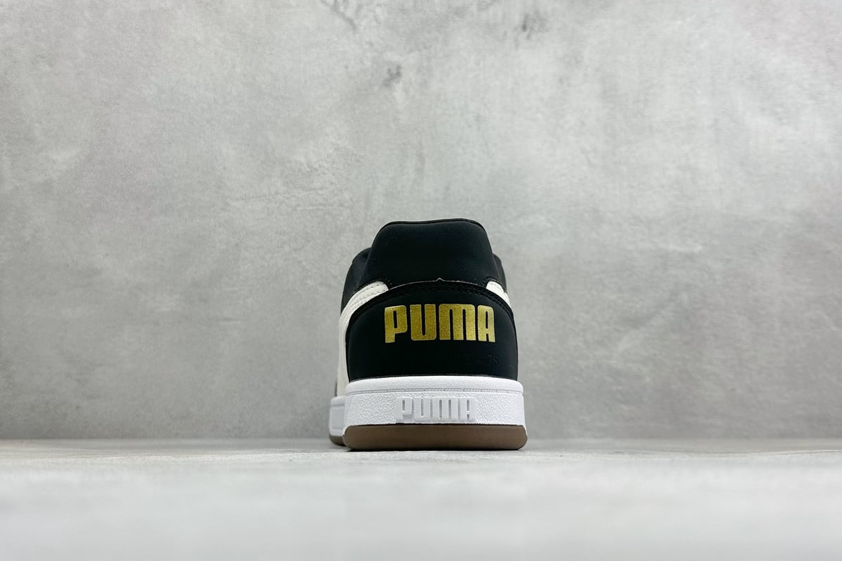 彪马 Puma Caven 2.0 Retro Club 防滑耐磨低帮德训板鞋 黑灰 鞋底实拍图