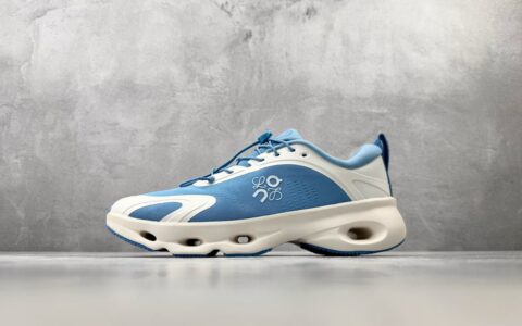 昂跑On 全新工厂开发LOEWE x Cloudsolo 蓝绿色纯原版本 货号：3WF30605478
