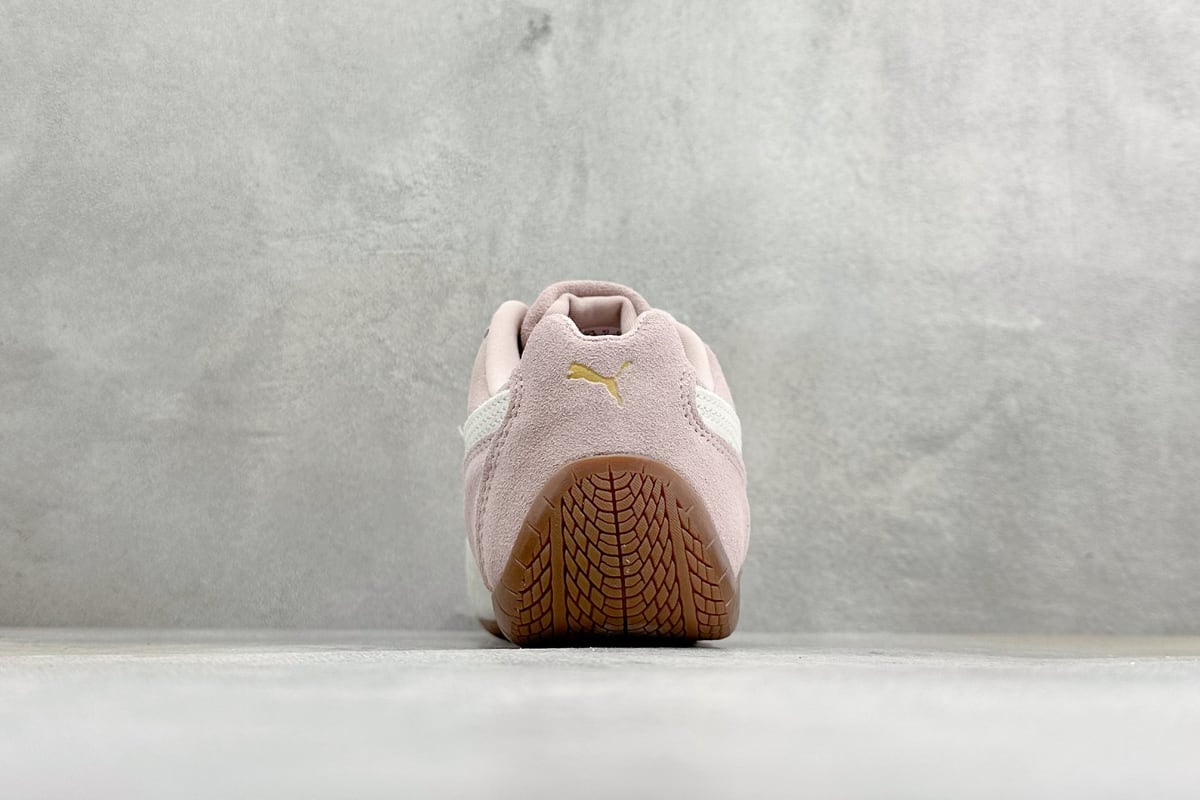 彪马 Puma Speedcet Etoile Wns 薄底德迅复古运动休闲赛车跑鞋 粉白 鞋底实拍图