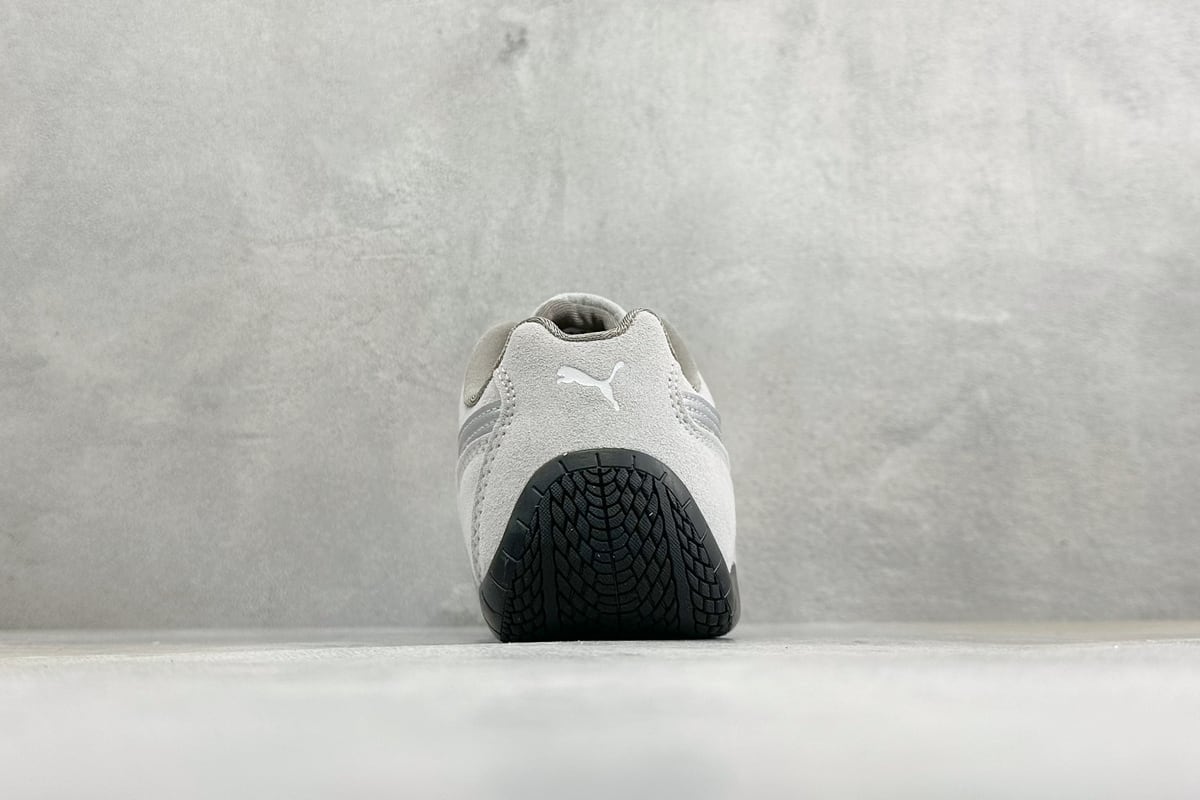 彪马 Puma Speedcet Etoile Wns 薄底德迅复古运动休闲赛车跑鞋 灰白黑 鞋底实拍图