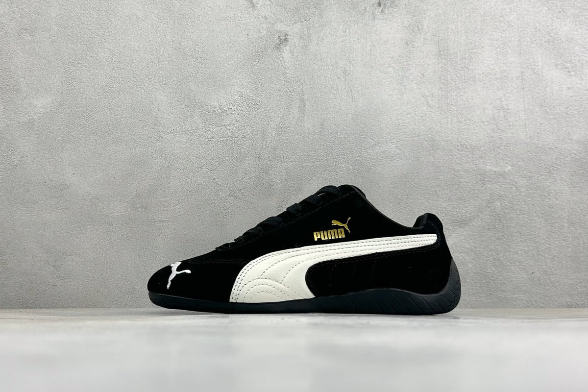 彪马 Puma Speedcet Etoile Wns 黑白 正面实拍图