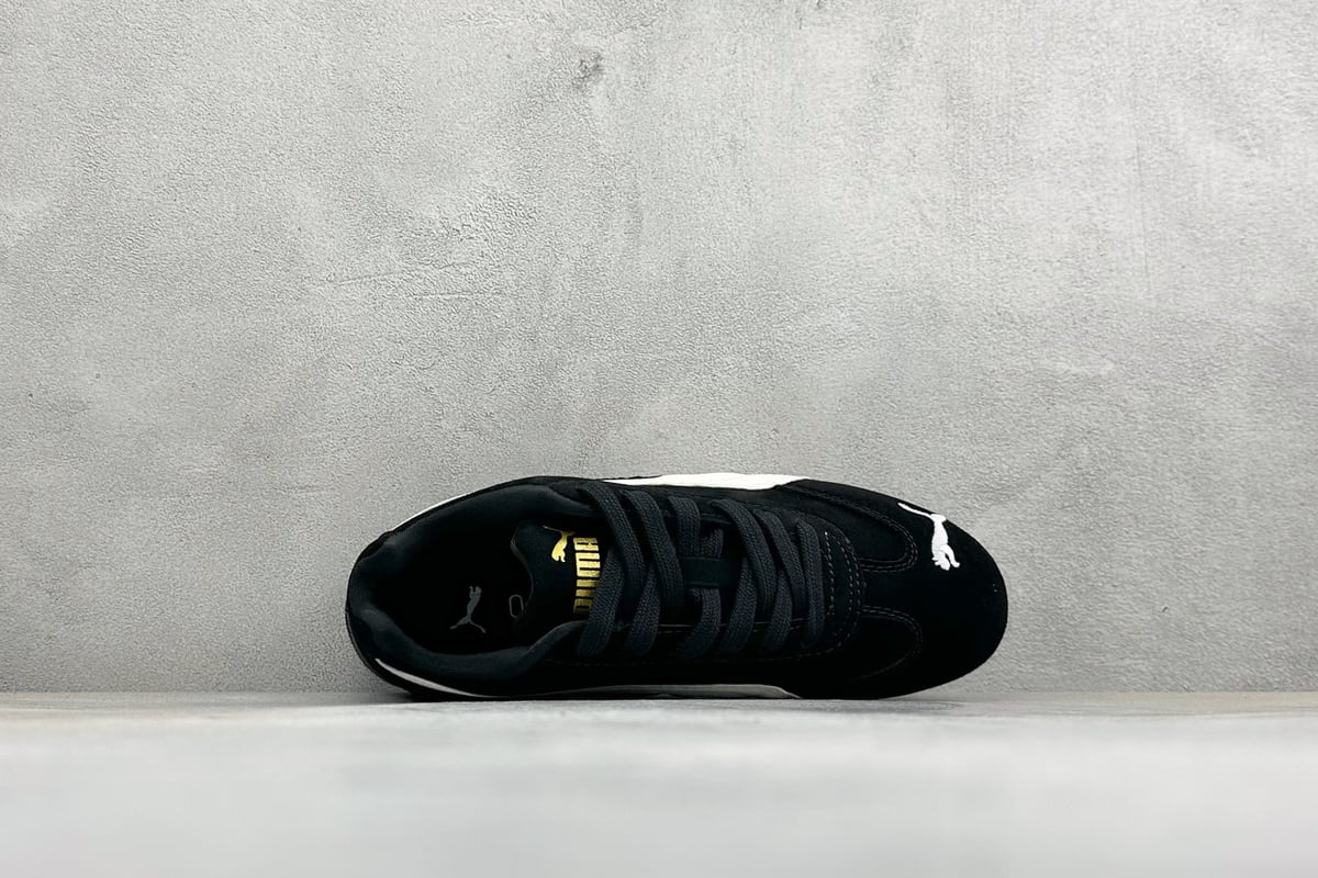 彪马 Puma Speedcet Etoile Wns 黑白 背面实拍图