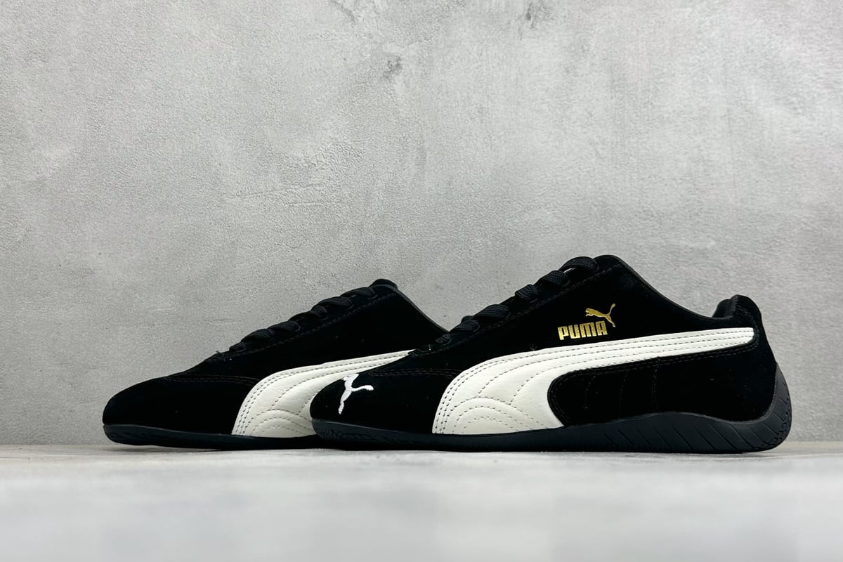 彪马 Puma Speedcet Etoile Wns 黑白 鞋跟实拍图