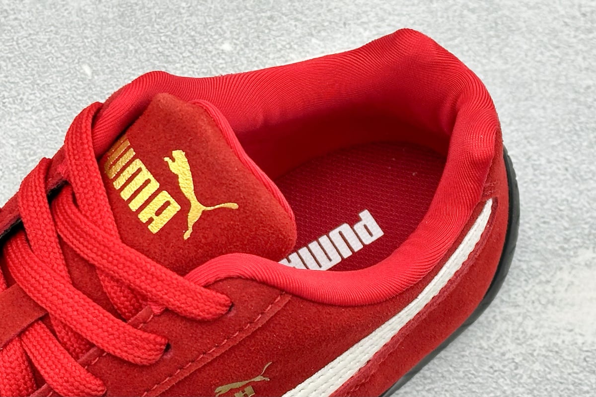 彪马 Puma Speedcet Etoile Wns 红 上脚实拍图