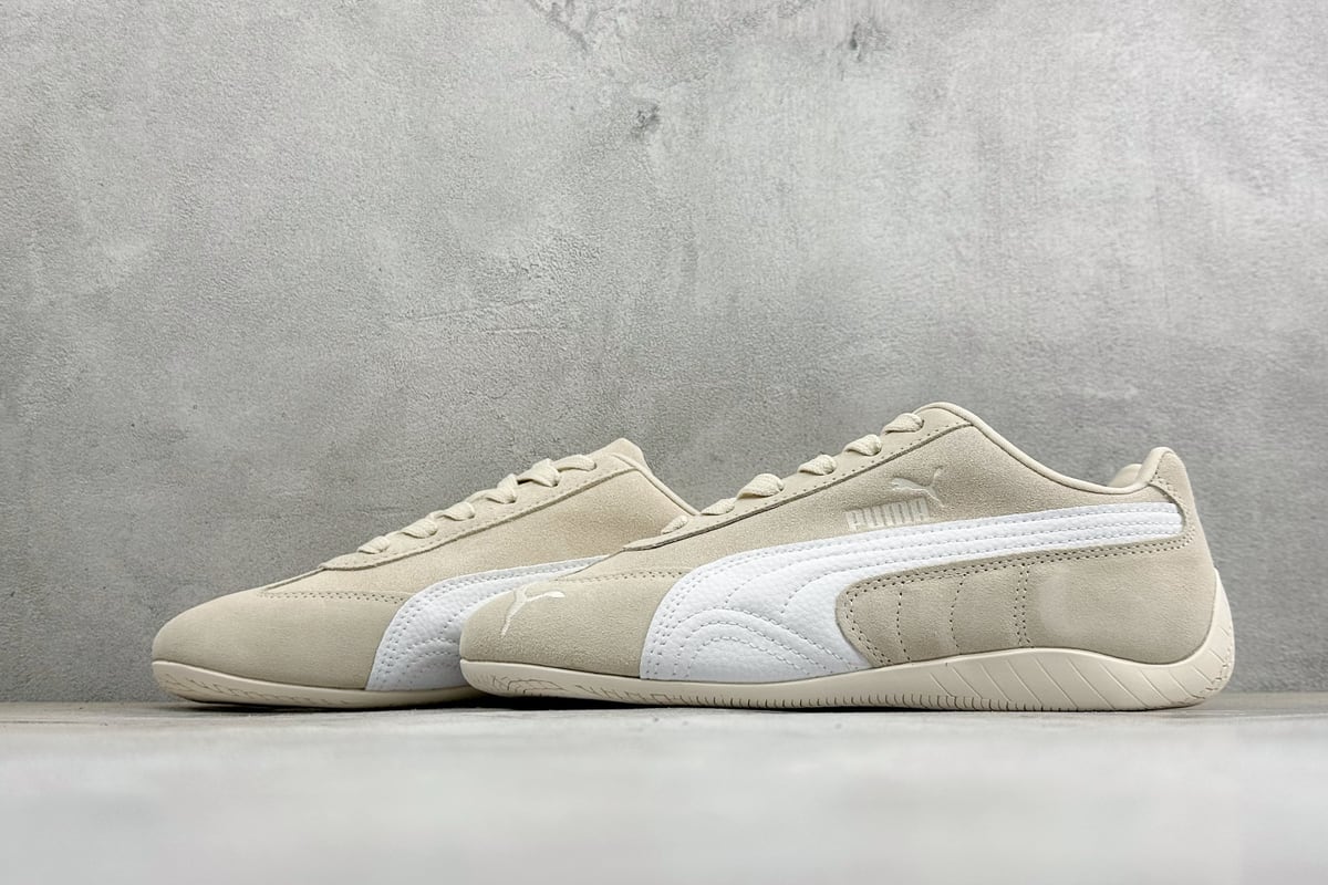 彪马 Puma Speedcet Etoile Wns 白橙 鞋跟实拍图