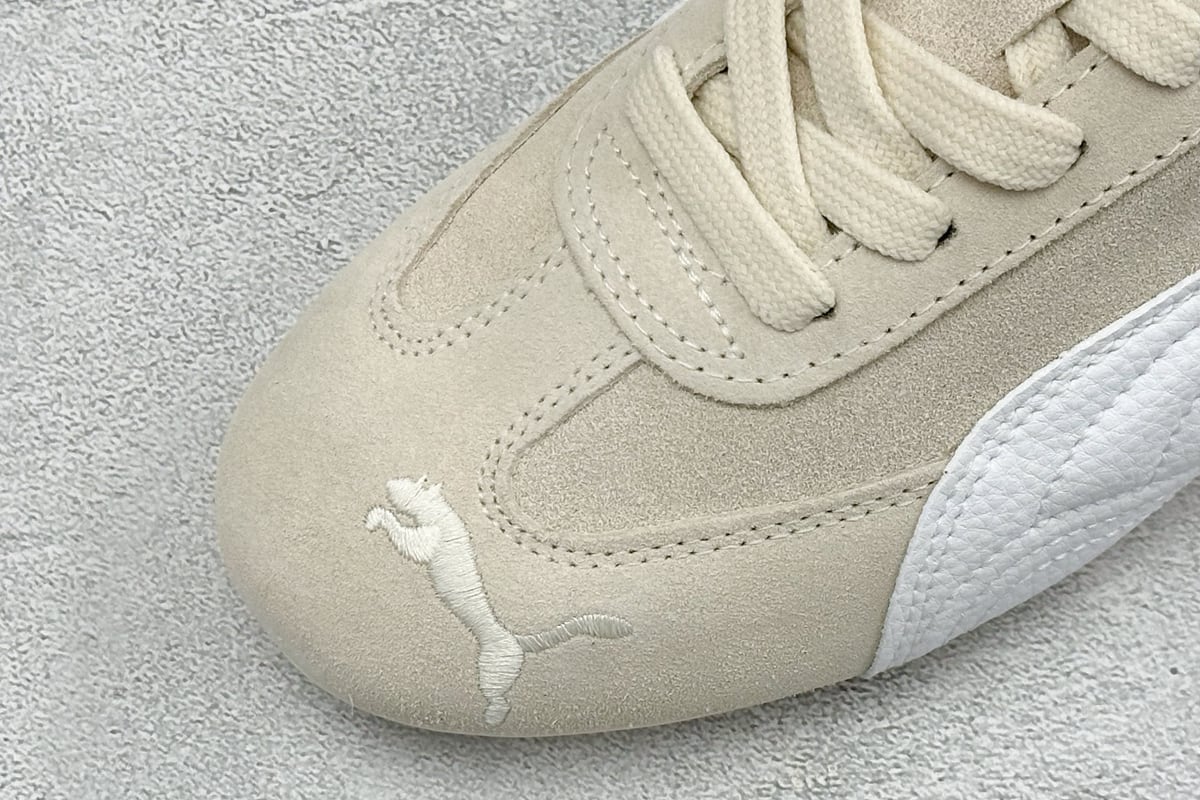 彪马 Puma Speedcet Etoile Wns 白橙 鞋标实拍图