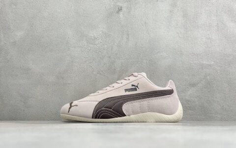 彪马Puma Speedcet Etoile Wns 薄底德迅复古运动休闲赛车跑鞋粉红纯原版本 货号：406329-52