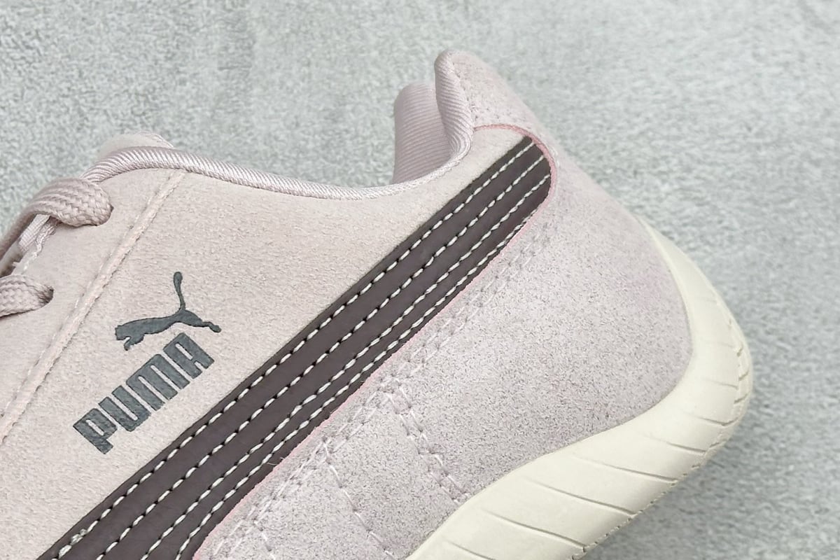 彪马 Puma Speedcet Etoile Wns 薄底德迅复古运动休闲赛车跑鞋 粉红 细节实拍图